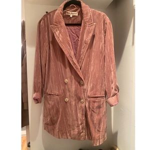 FREE PEOPLE VELVET BLAZER